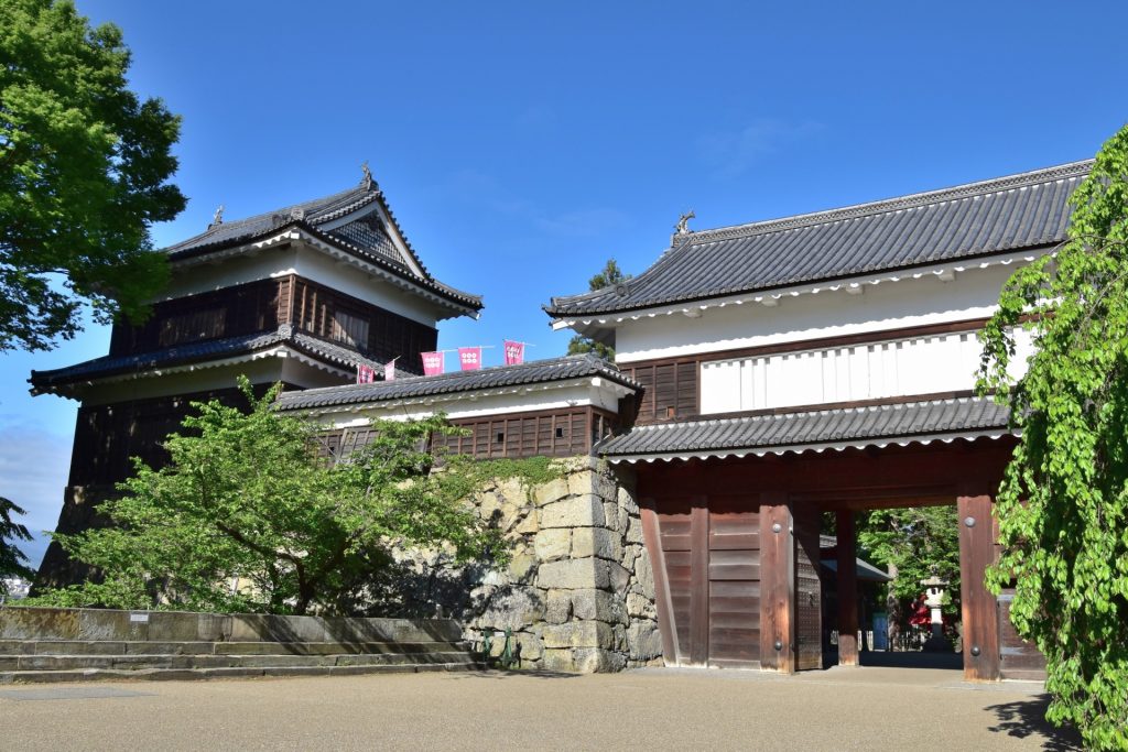 上田城の様子