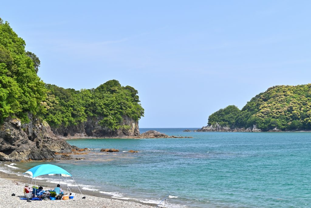 尾鷲の海の様子