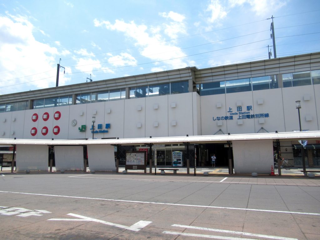 上田駅の様子