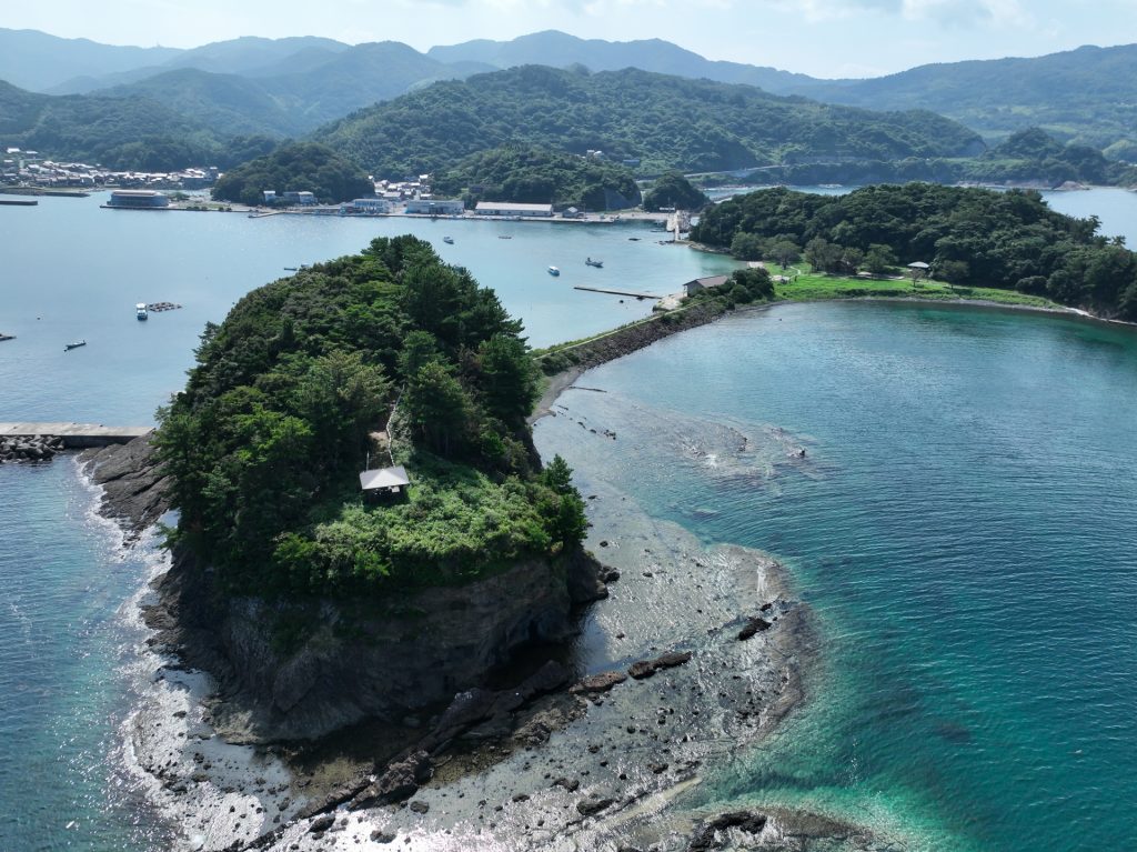 桂島の風景の様子