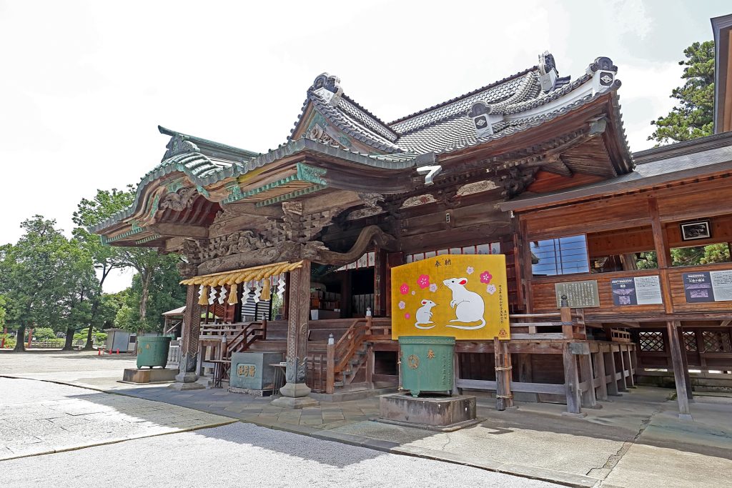 箭弓稲荷神社の様子