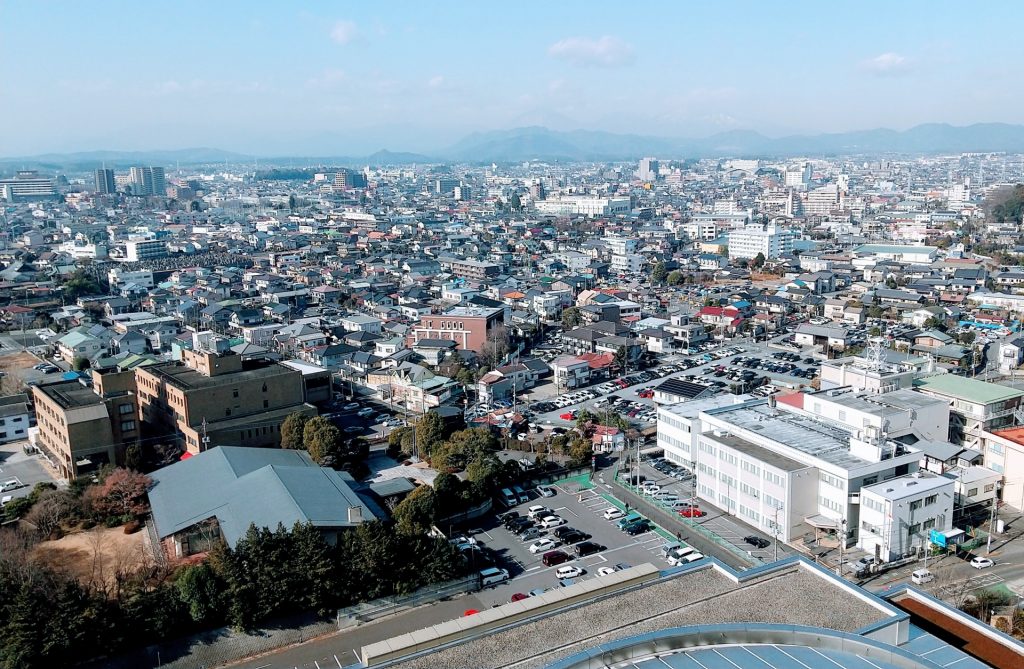 宇都宮 街並みの様子