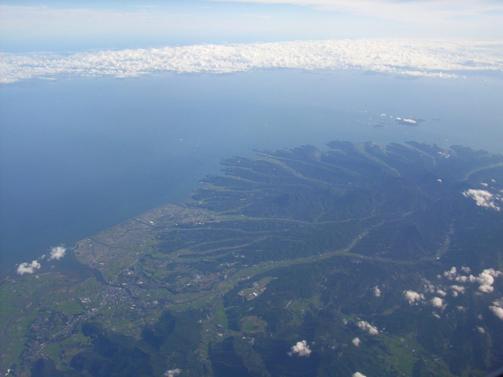 国東半島の様子